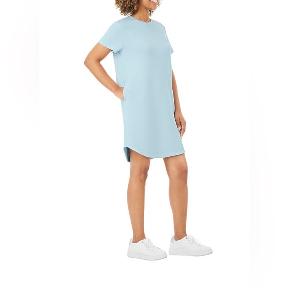 Sky Blue Mini Dress - Picture 4 of 6